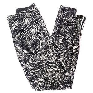 DKNY Printed Midrise Moisture Wicking Leggings